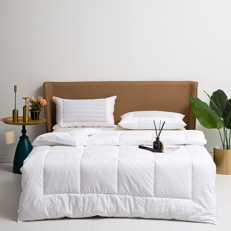 Одеяло для лета с наполнителем 300 г, стеганое, белое, производство, 100% хлопок