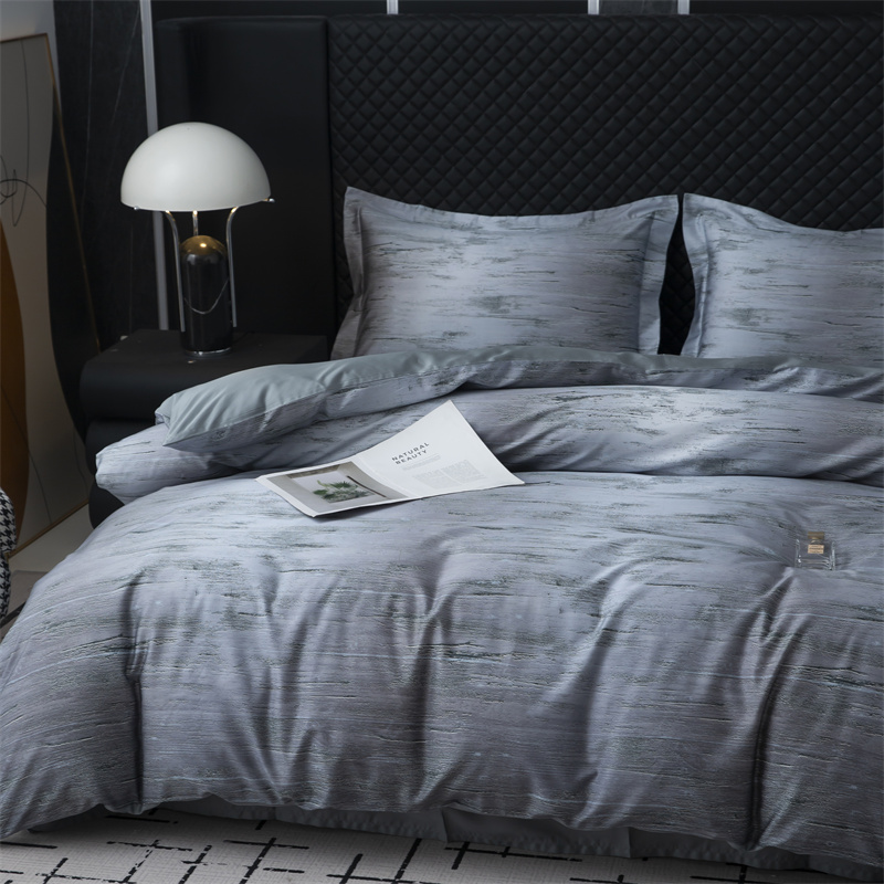 Комплект постельного белья из хлопка 100S с импрессионистической цифровой печатью Комплект постельного белья из хлопка 100S с импрессионистической цифровой печатью