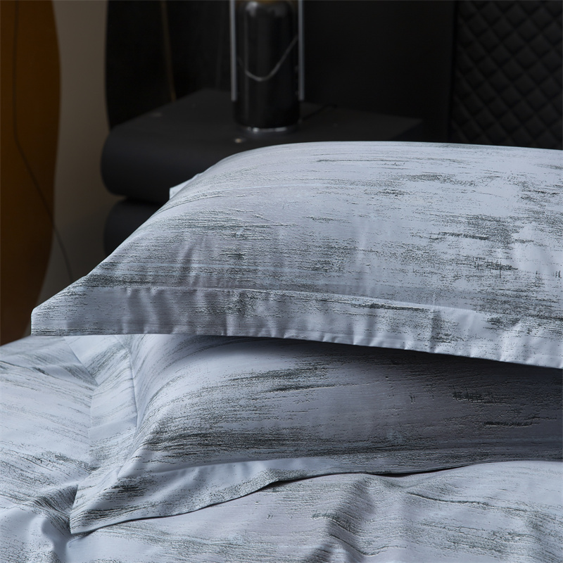 Комплект постельного белья из хлопка 100S с импрессионистической цифровой печатью Комплект постельного белья из хлопка 100S с импрессионистической цифровой печатью