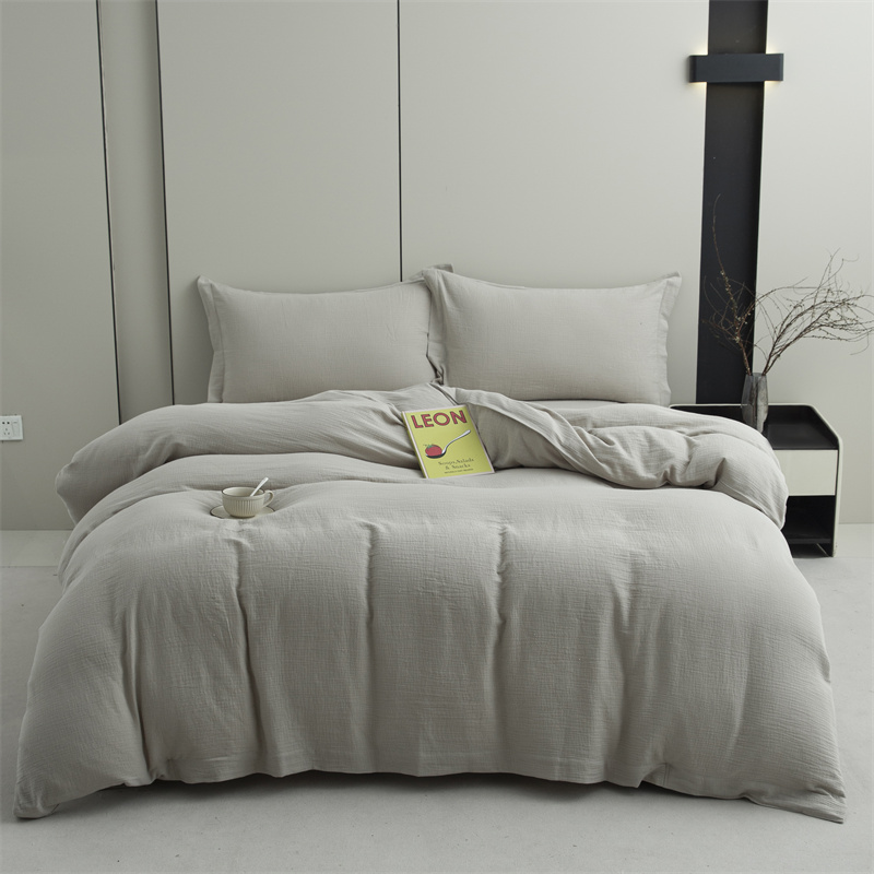 Сверхмягкий комплект постельного белья из двухслойной марли 100% хлопка