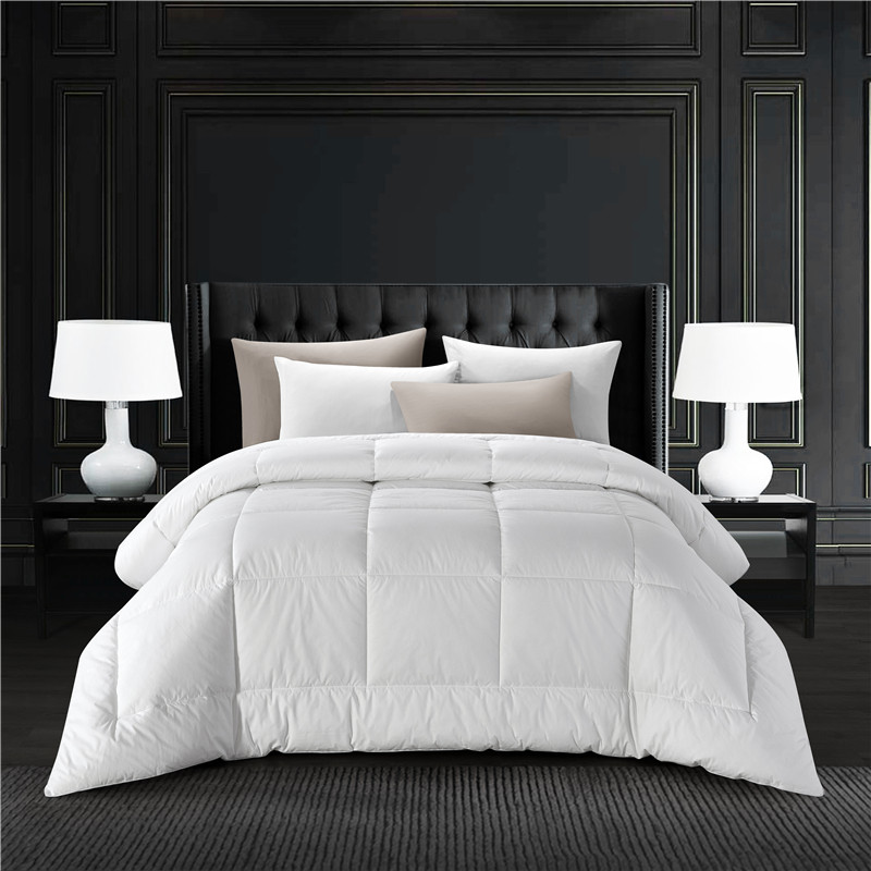 Одеяло с наполнителем из полиэстера и хлопковым пододеяльником для пятизвездочных отелей