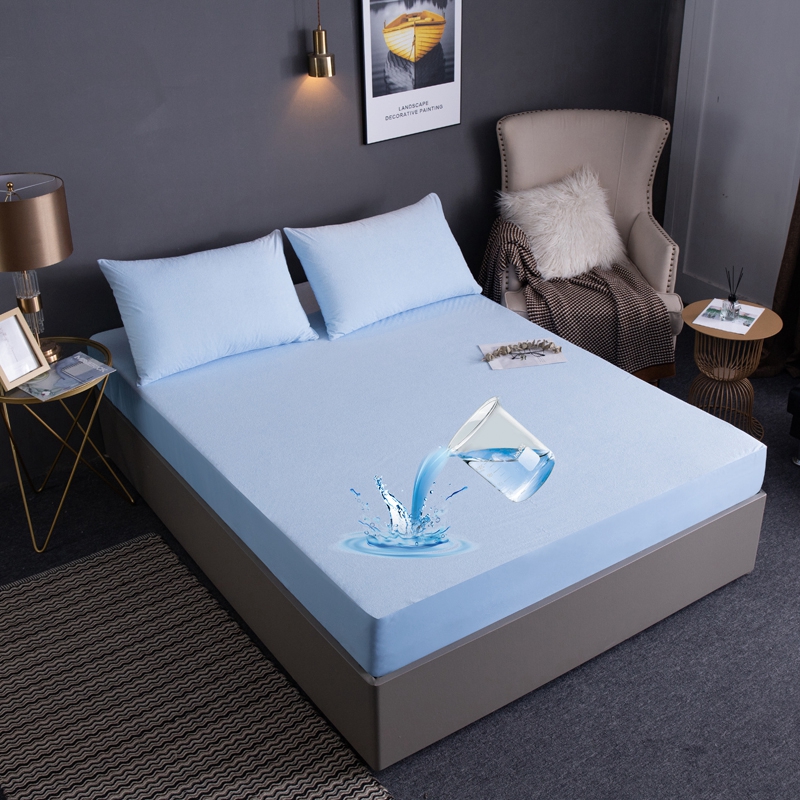 Водонепроницаемый натяжной защитный чехол на матрас из бамбука Водонепроницаемый натяжной защитный чехол на матрас из бамбука